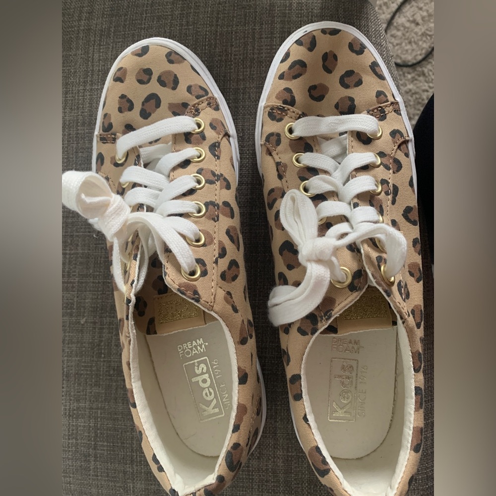 NWOT leopard print Ked’s